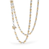 Necklace Baraka Man NEXUS in White Gold Diamante 00.2 Ct GC314011BGLU500002 - GC314011BGLU500002